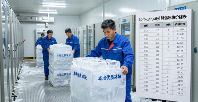 平谷降温冰块多少钱一吨？本地制冰厂报价来了