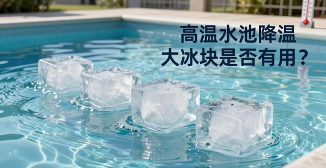 平谷高温水池降温大冰块，到底管不管用？